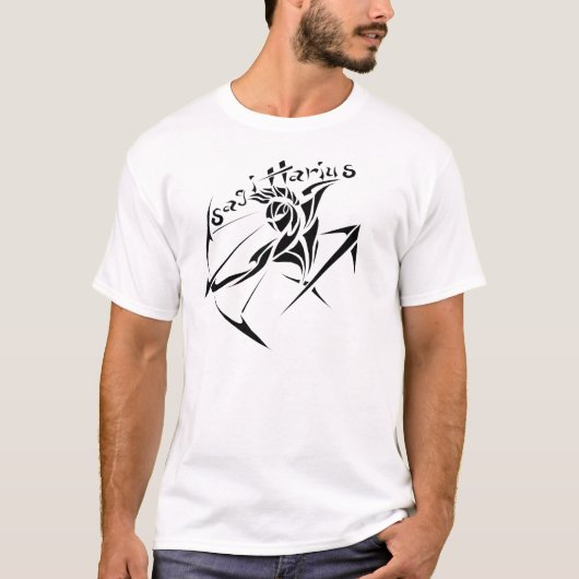 Reihe 1 Schütze Blac T-Shirt (Vorderseite)