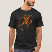Reihe 1 Schütze-Orange T-Shirt (Vorderseite)