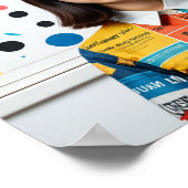 Reihe 6 "I Hate AI Art" Poster (Ecke)