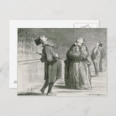 Reihe "Actualites", Pariser Postkarte (Vorne/Hinten)