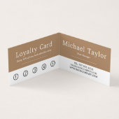 Reihe alter Bücher, Buchladen Detaillierte Treue Visitenkarten (Innenseite)