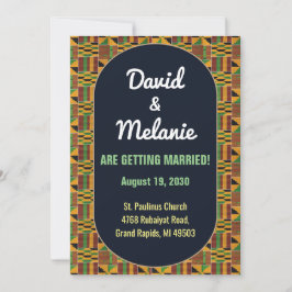 Reihe der afrikanischen Einladungen