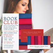 Reihe der Bücher, Buchklubwerbung Flyer