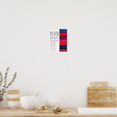 Reihe der Bücher, Buchklubwerbung Poster (Küche)