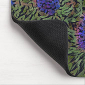 Reihe der Lavendel Mousepad (Ecke)