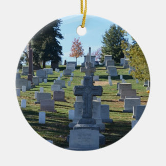 Reihe der Quergrundsteine, Arlington Keramikornament