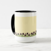 Reihe der Stiefmütterchen-Tasse Tasse (Vorderseite Links)