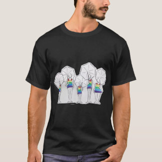 Reihe der Verteidiger Junge Mädchen T-Shirt
