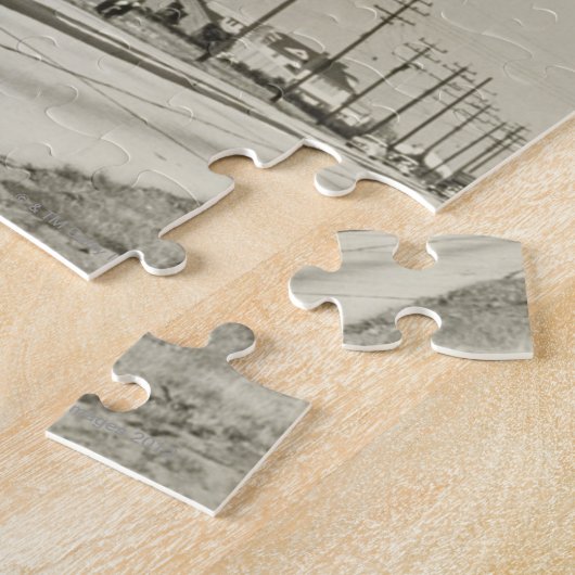 Reihe des Stroms Polen Puzzle (Seite)