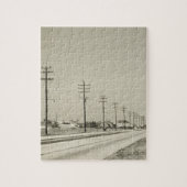 Reihe des Stroms Polen Puzzle (Vertikal)