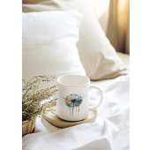 Reihe farbenfroher Aquarellleuchter Kaffeetasse