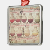 Reihe Flagons für Urinanalyse Silbernes Ornament (Links)