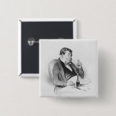 Reihe "Galerie physionomique", Bordeaux Button (Vorne & Hinten)