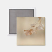 Reihe goldener Blätter Magnet (Vorderseite/Rückseite)