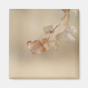 Reihe goldener Blätter Magnet