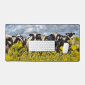 Reihe Holstein Kühe Schreibtischunterlage (Tastatur & Maus)
