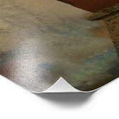 Reihe in gotischen Farben Fotodruck (Ecke)