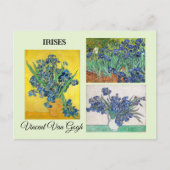 Reihe Iris von Vincent Van Gogh Postkarte (Vorderseite)