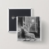 Reihe "Les Bas-Blau", O-Mond Button (Vorne & Hinten)