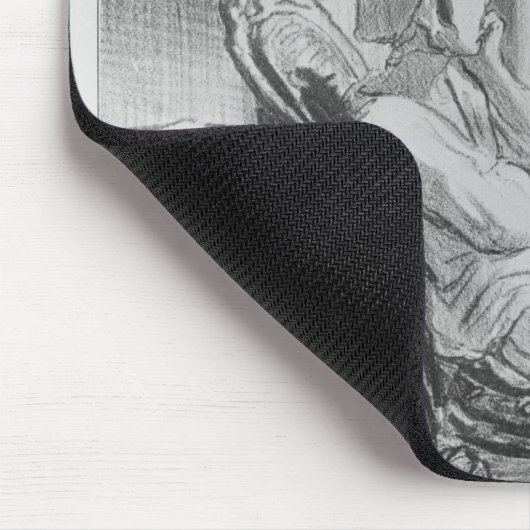 Reihe "Les Bas-Blau", O-Mond Mousepad (Ecke)