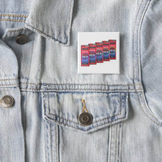 Reihe mit unterschiedlichen Motorölen Button (Beispiel)