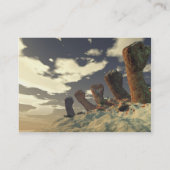 Reihe o Fäuste Visitenkarte (Rückseite)