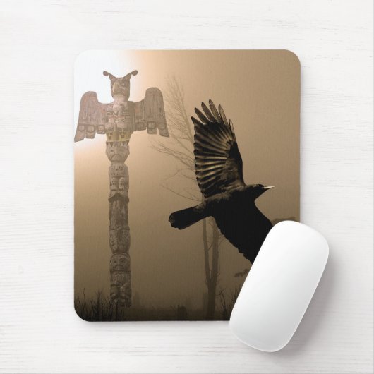 Reihe "Raven & Crow" Mousepad (Mit Mouse)