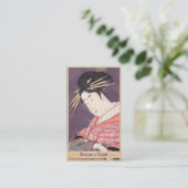 Reihe Vergleichen der Charmen von Beauties Courtes Visitenkarte (Stehend Vorderseite)