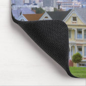 Reihe viktorianischer Häuser Mousepad (Ecke)