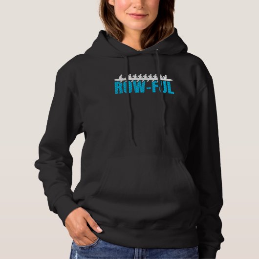 Reihe Voll Ruderer Hoodie (Vorderseite)