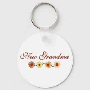 Reihe von Blume New Oma Schlüsselanhänger