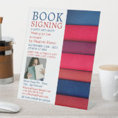 Reihe von Büchern, Schriftstellern Buchsignatur Sockelschild (In Situ)