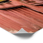 Reihe von Gebetsmühlen Poster (Ecke)