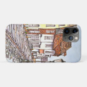 Reihe von Häusern Case-Mate iPhone Hülle (Rückseite (Horizontal))