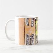 Reihe von Häusern Kaffeetasse (Links)