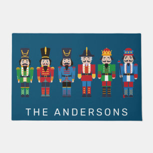 Reihe von Holznährstoffen personalisieren Türmatte