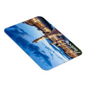 Reihe von illuminierten Statuen in Padova Magnet (Rechte Seite)