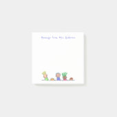 Reihe von Kindern personalisieren Post-it-Notizen Post-it Klebezettel (Vorderseite)