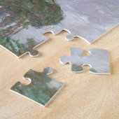 Reihe von Poplars mit Windeffekten von Claude Mone Puzzle (Seite)