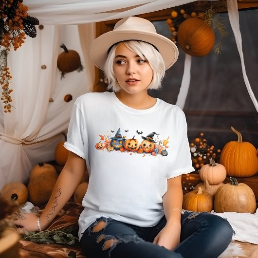Reihe von Pumpkins T-Shirt