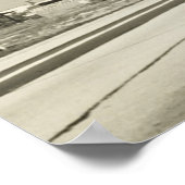 Reihe von Strompolen Poster (Ecke)