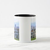 Reihe von Viktorianischen Zuhause Tasse (Zentrum)