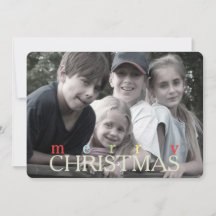 Reihe von Weihnachtsbeleuchtung doppelseitige Foto