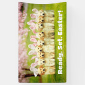 Reihe von Welpen-Häschen Banner (Vertikal)