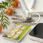 Reihe von Welpen-Häschen Schlüsselanhänger (Vorderseite rechts)