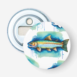 Reihe Wasserfarben: Forellen/Lachs Flaschenöffner