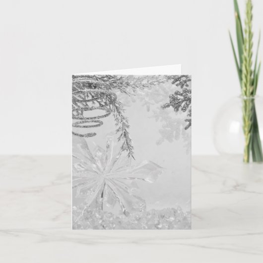 Reihe "Winter Wonderland" / Feiertagskarte (Vorderseite)