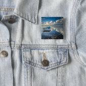 Reihen-Boot auf dem Wasser Button (Beispiel)