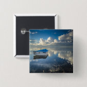 Reihen-Boot auf dem Wasser Button (Vorne & Hinten)