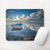 Reihen-Boot auf dem Wasser Mousepad (Mit Mouse)